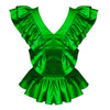 Load image into Gallery viewer, LOVE Butterfly Top Green