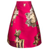 Sicily Hot Pink, Short Skirt